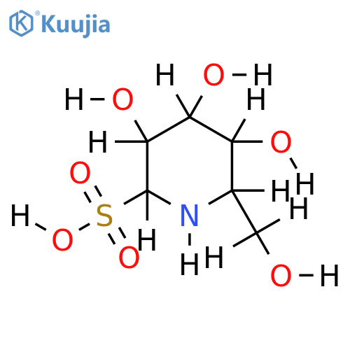 galactopiperidinosyl-1-sulfonic acid structure