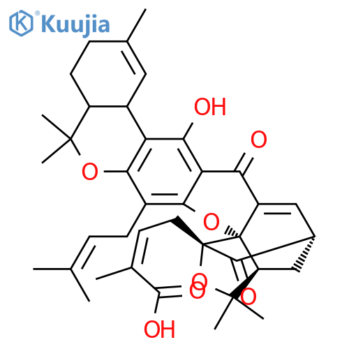 Gambogefic acid structure