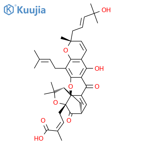Oxygambogic acid structure