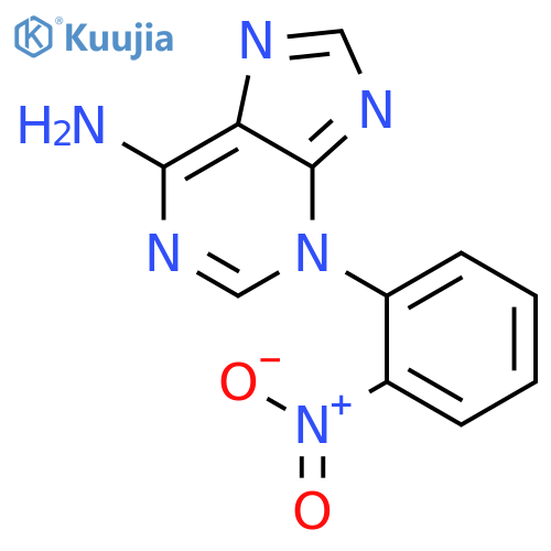 3H-Purin-6-amine, 3-(2-nitrophenyl)- structure