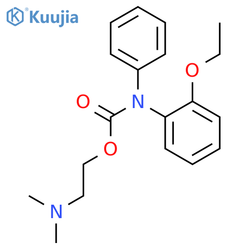 Carbanilic acid,o-ethoxy-N-phenyl-, 2-dimethylaminoethyl ester (6CI) structure