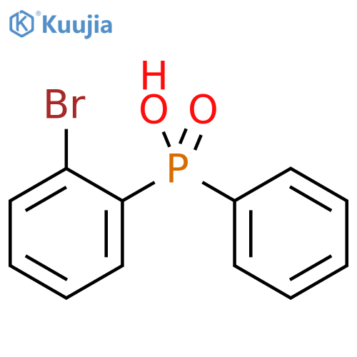 Phosphinic acid,P-(2-bromophenyl)-P-phenyl- structure