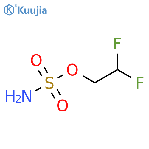 2,2-difluoroethyl sulfamate structure