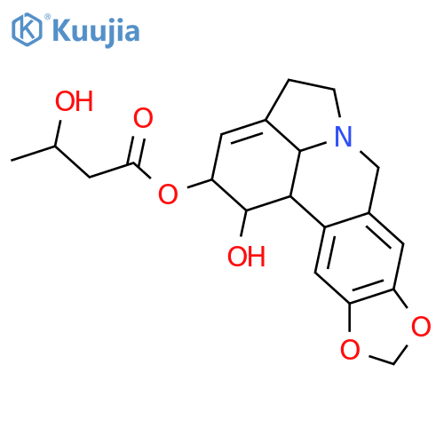 Lycorine; (+)-form, O2-(3ξ-Hydroxybutanoyl) structure
