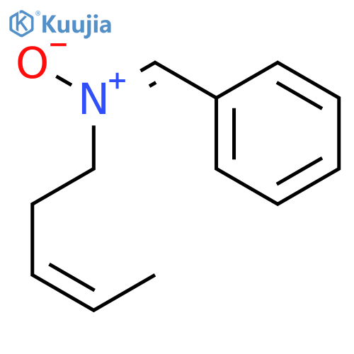 3-Penten-1-amine, N-(phenylmethylene)-, N-oxide, (Z,E)- structure