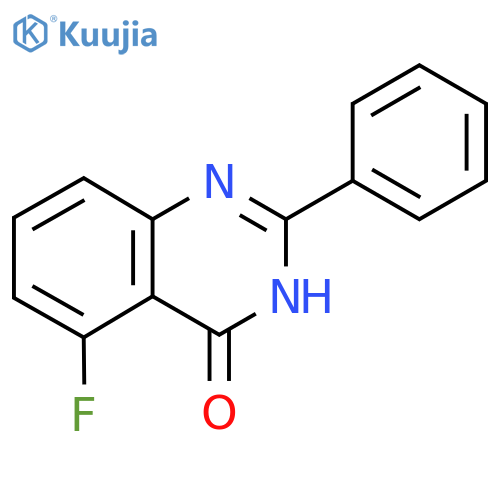 5-Fluoro-2-phenylquinazolin-4(3H)-one structure