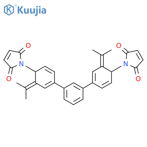 1H-Pyrrole-2,5-dione, 1,1'-[1,3-phenylenebis[(1-methylethylidene)-4,1-phenylene]]bis- structure