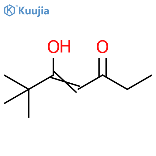 4-Hepten-3-one, 5-hydroxy-6,6-dimethyl- structure