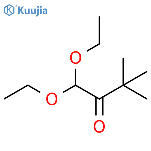 2-Butanone, 1,1-diethoxy-3,3-dimethyl- structure