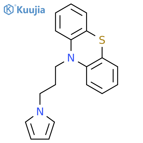 10H-PHENOTHIAZINE, 10-[3-(1H-PYRROL-1-YL)PROPYL]- structure