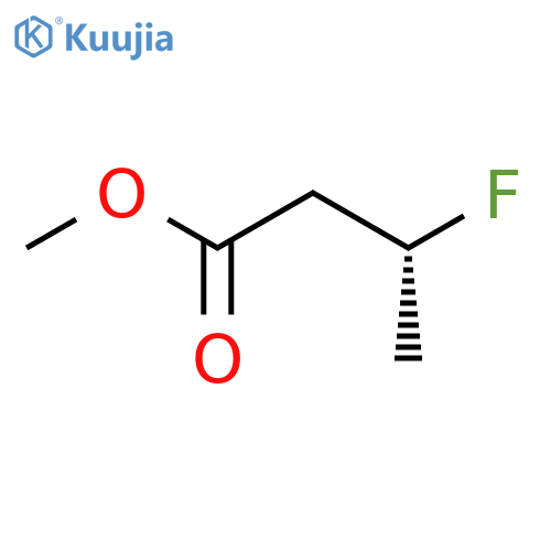 methyl (3R)-3-fluorobutanoate structure