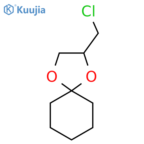 (3S)-3-(chloromethyl)-1,4-dioxaspiro[4.5]decane structure