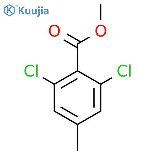 Methyl 2,6-dichloro-4-methylbenzoate structure
