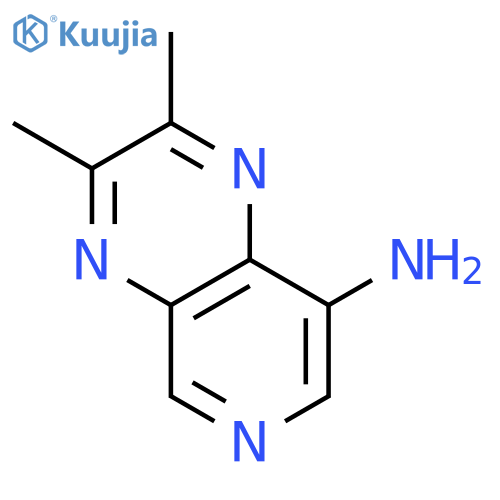 Pyrido[3,4-b]pyrazine, 8-amino-2,3-dimethyl- (6CI) structure