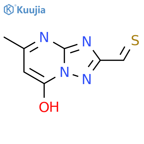 [1,2,4]Triazolo[1,5-a]pyrimidine-2-carbothioaldehyde, 7-hydroxy-5-methyl- structure