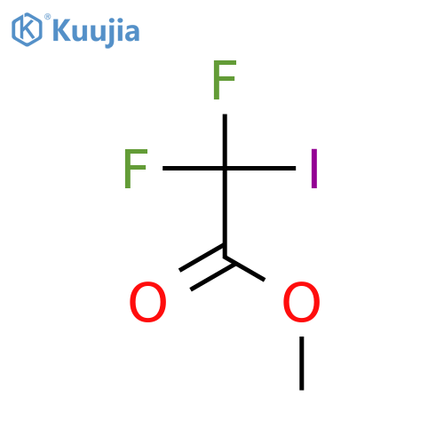 Methyl 2,2-difluoro-2-iodoacetate structure