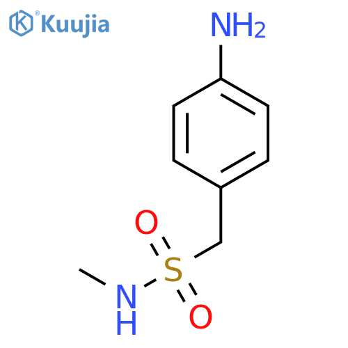 4-Amino-N-methyl-a-toluenesulfonamide structure