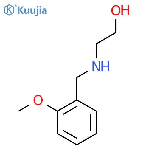 2-(2-Methoxy-benzylamino)ethanol structure