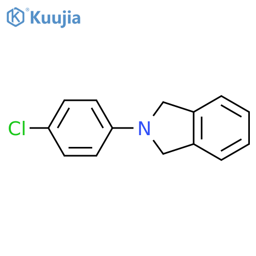 1H-Isoindole, 2-(4-chlorophenyl)-2,3-dihydro- structure