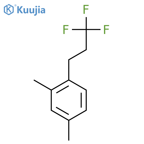 2,4-Dimethyl-1-(3,3,3-trifluoropropyl)benzene structure