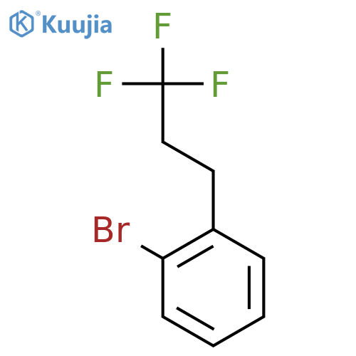1-Bromo-2-(3,3,3-trifluoropropyl)benzene structure