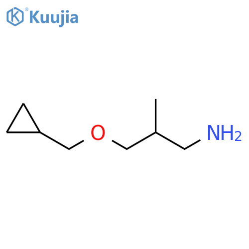 3-Cyclopropylmethoxy-2-methyl-propylamine structure