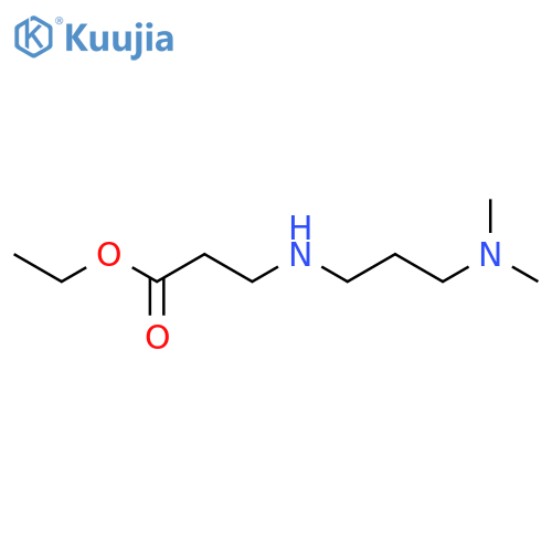 Ethyl 3-{[3-(dimethylamino)propyl]amino}propanoate structure