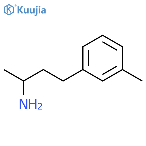 4-(3-methylphenyl)butan-2-amine structure