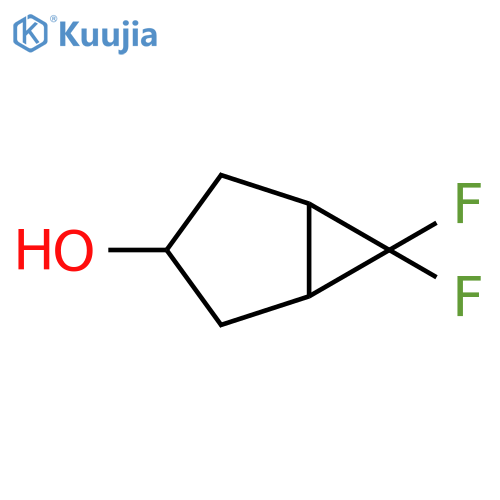 rel-(1R,3r,5S)-6,6-difluorobicyclo[3.1.0]hexan-3-ol structure