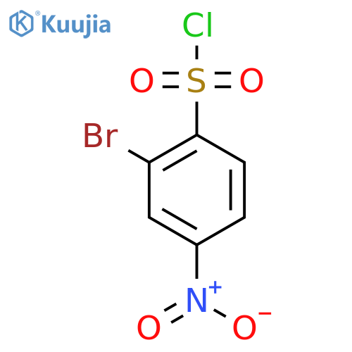 2-Bromo-4-nitrobenzenesulphonyl Chloride structure