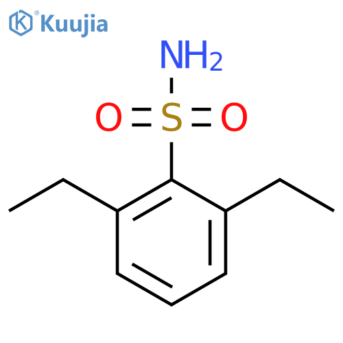2,6-Diethylbenzene-1-sulfonamide structure