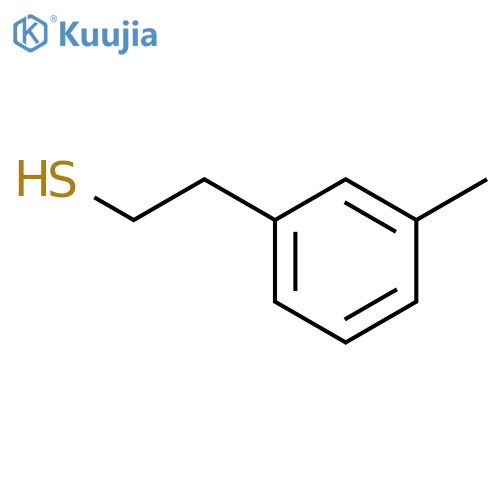 2-(3-methylphenyl)ethane-1-thiol structure