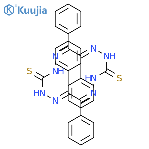 6,7,13,14-tetraphenyl-1,2,4,5,8,9,11,12-octazacyclotetradeca-5,7,12,14-tetraene-3,10-dithione structure