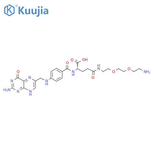 Folate-PEG2-amine structure