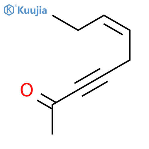6-Nonen-3-yn-2-one,(Z)- (9CI) structure