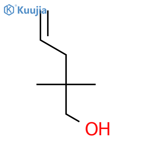 4-Penten-1-ol, 2,2-dimethyl-, (±)- structure
