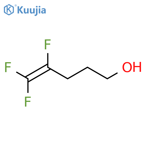 4,5,5-Trifluoropent-4-en-1-ol structure