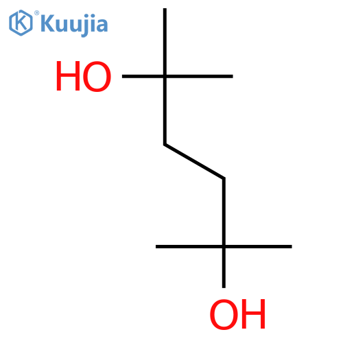 2,5-Dimethyl-2,5-hexanediol structure