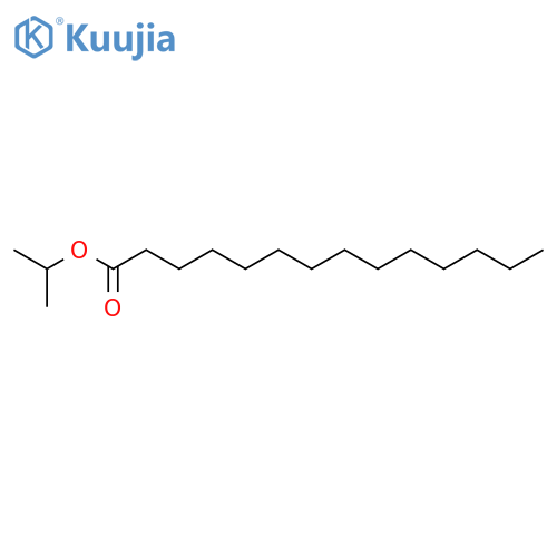 Isopropyl myristate structure