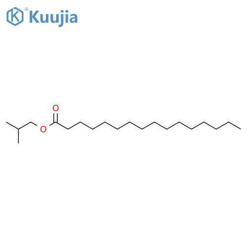 Hexadecanoic acid,2-methylpropyl ester structure