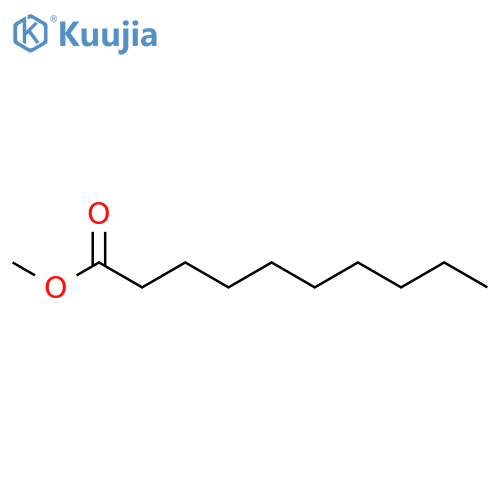 Methyl decanoate structure