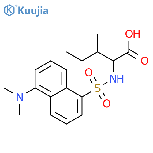 Dansyl-l-isoleucine structure