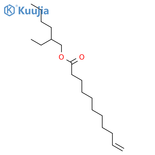 2-ethylhexyl undec-10-enoate structure