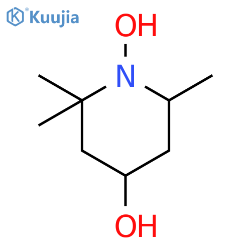 1-Piperidinyloxy, 4-hydroxy-2,2,6-trimethyl- structure