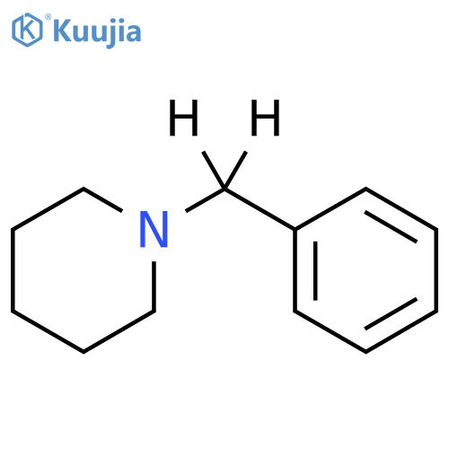 Piperidine, 1-(phenylmethyl-d2)- (9CI) structure
