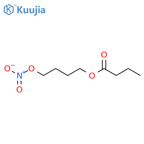 4-(Nitrooxy)butyl butanoate structure