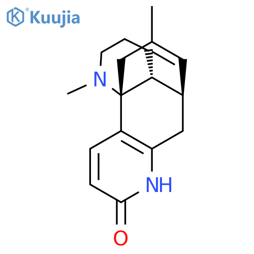 1H-5,10b-Propeno-1,7-phenanthrolin-8(7H)-one,2,3,4,4a,5,6-hexahydro-1,12-dimethyl-, (4aR,5R,10bR)- (9CI) structure