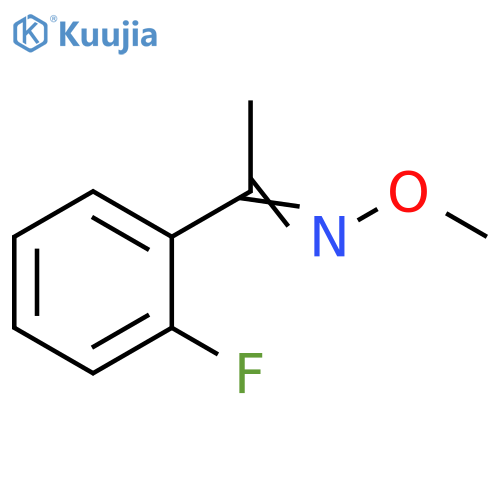 1-(2-Fluorophenyl)ethylidene(methoxy)amine structure