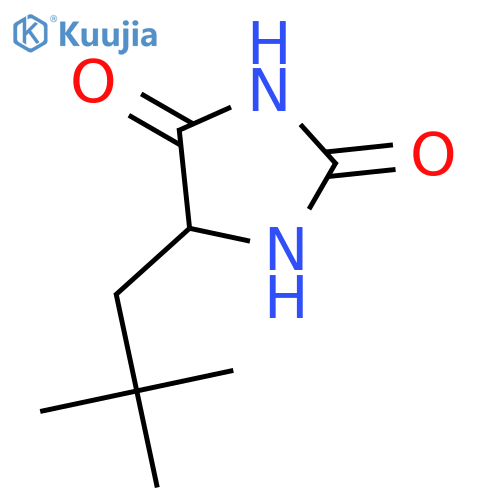 5-(neo-Pentyl)hydantoin structure