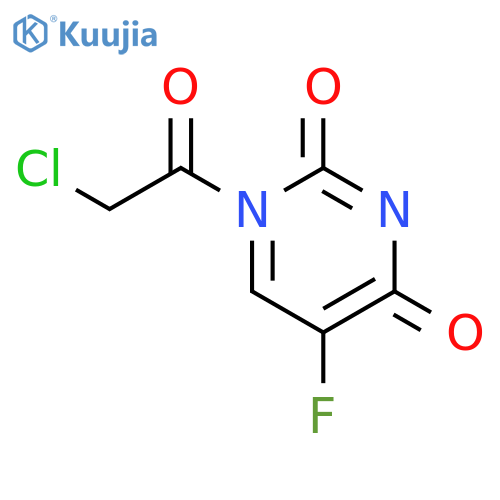 1-(2-Chloroacetyl)-5-fluoropyrimidine-2,4(1H,3H)-dione structure